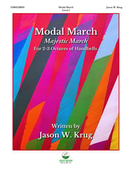 Modal March Handbell sheet music cover Thumbnail